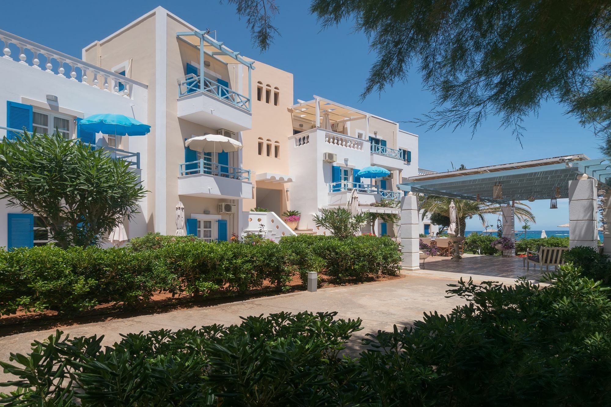Pyrgos Beach Hotel Apartments Malia Exteriér fotografie