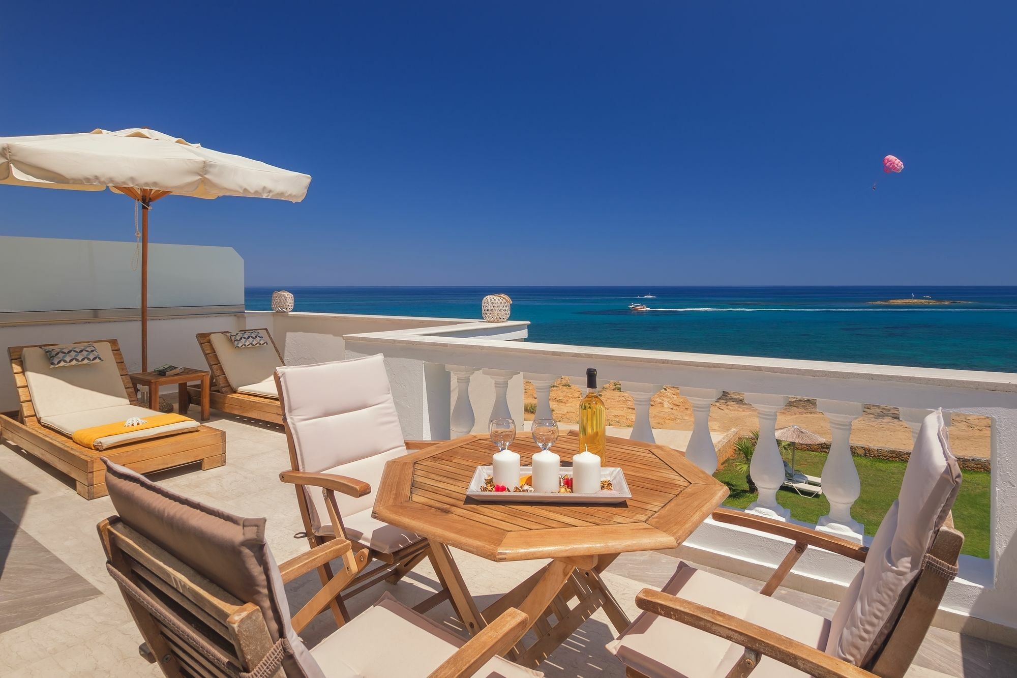 Pyrgos Beach Hotel Apartments Malia Exteriér fotografie